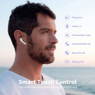 ブルートゥース耳のイヤフォン 5.0の無線防水TWSのステレオのヘッドホーン