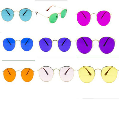 ローズ レンズのChakraの気分の薄い色療法のサングラスUVAの保護